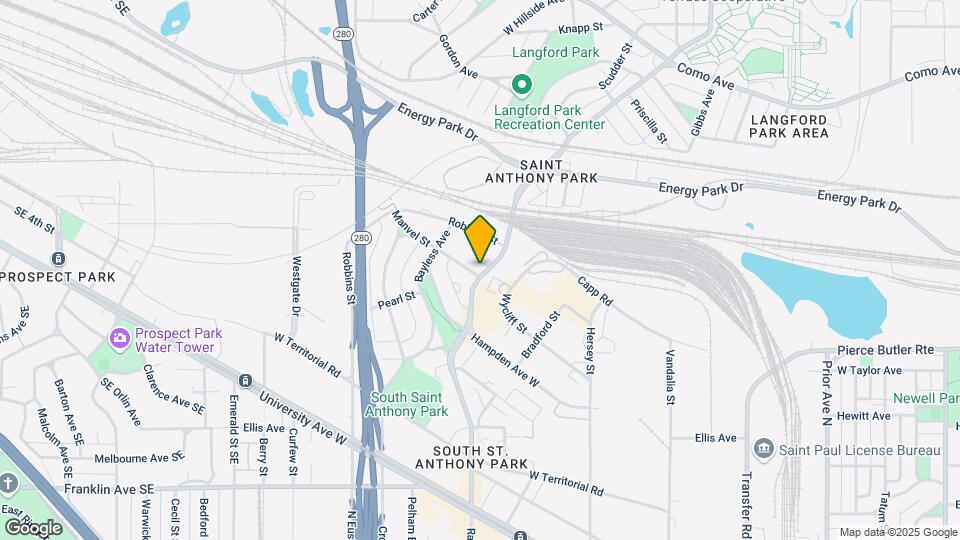 958 Manvel St Map and Location Details