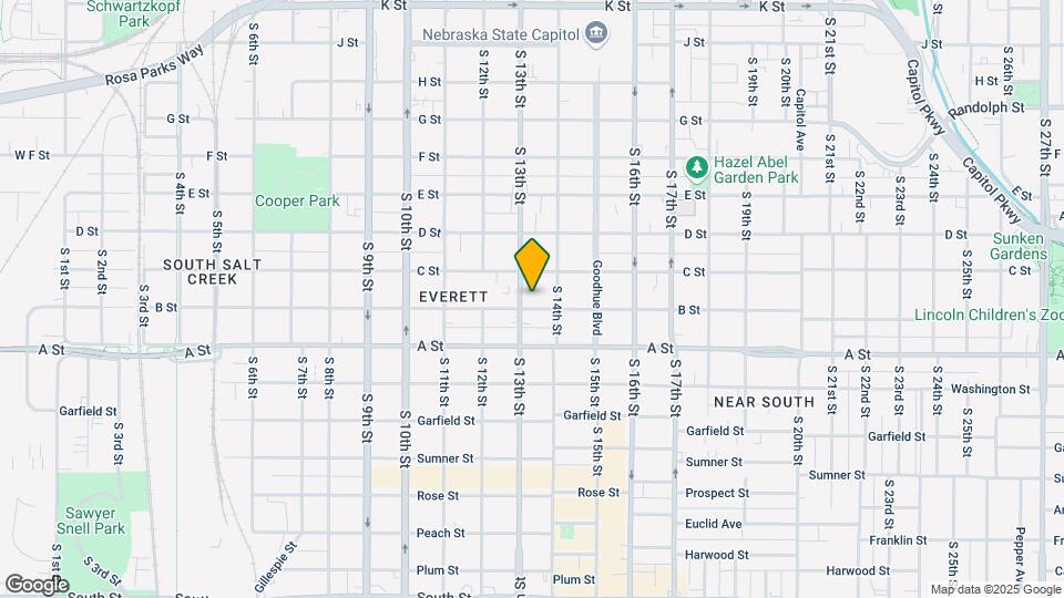 1310 B St Map and Location Details