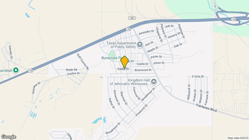 501 Dolomita St Map and Location Details