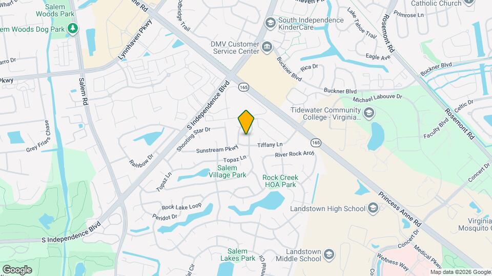 1729 Aquamarine Dr Map and Location Details