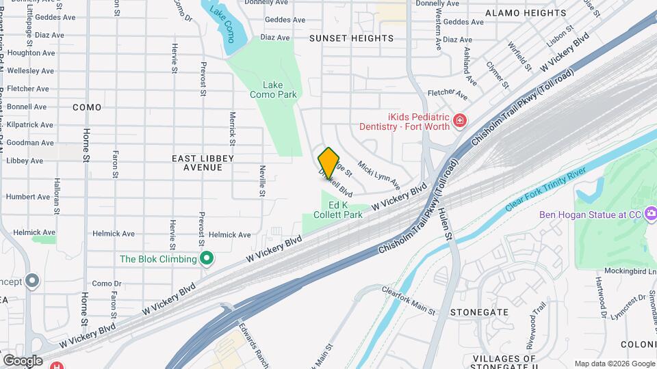 4040 Driskell Blvd Mapa y Detalles de la Ubicación