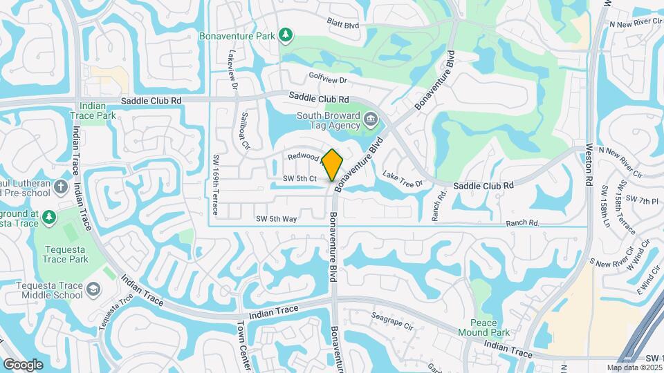 528 SW 166th Terrace Map and Location Details