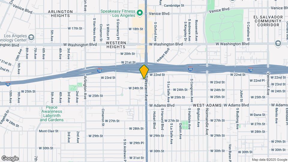 2221 S. Western Map and Location Details