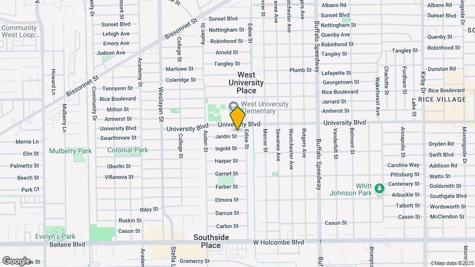 3720 Jardin St Map and Location Details