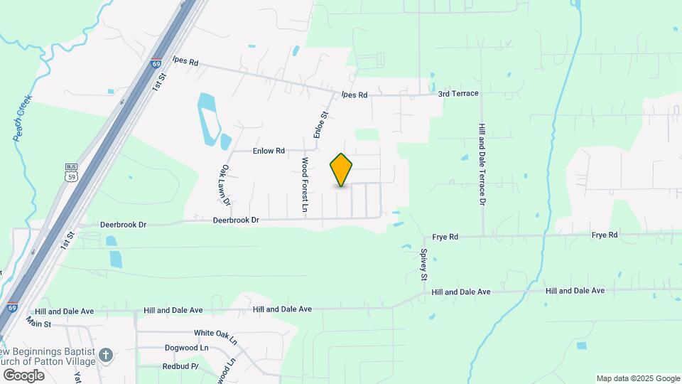 16136 Brettwood Ln Map and Location Details