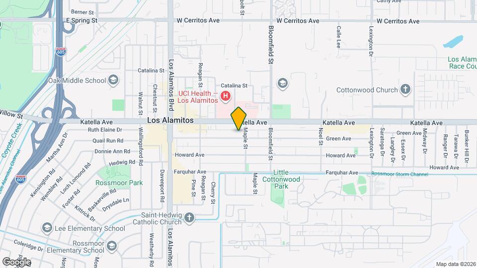 3841 Green Ave Map and Location Details