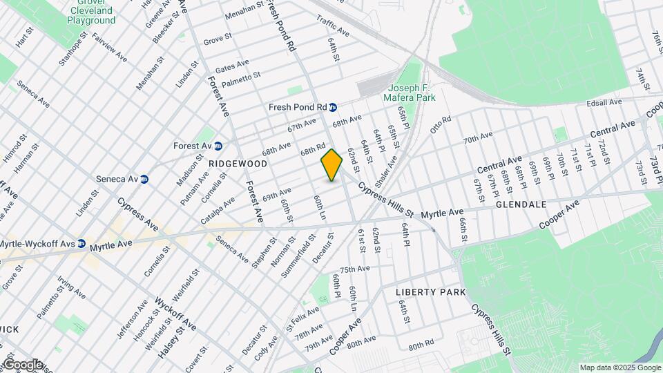 60-81 70th Ave Map and Location Details