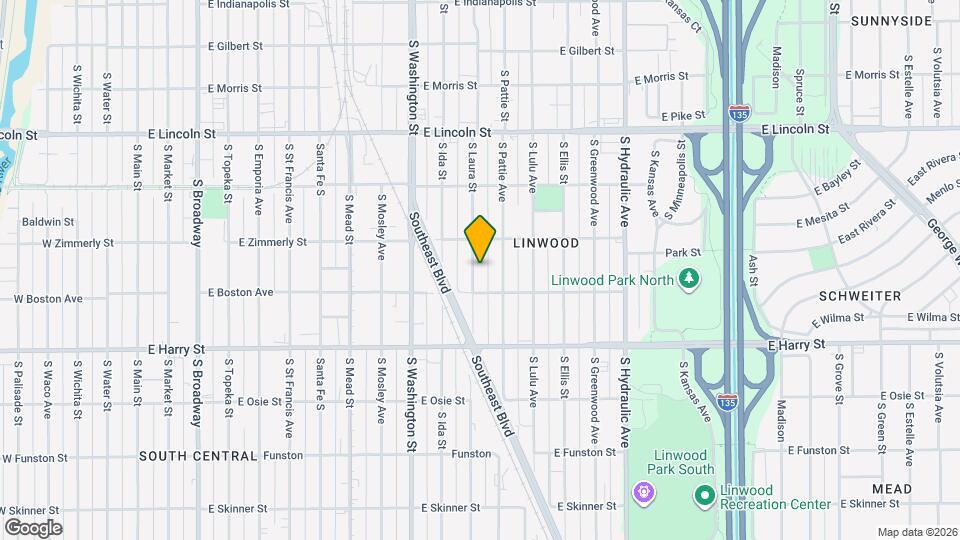 1434 S Laura Ave Map and Location Details