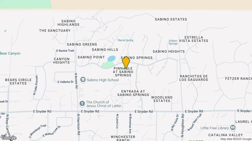 5126 N Pinnacle Point Dr Map and Location Details