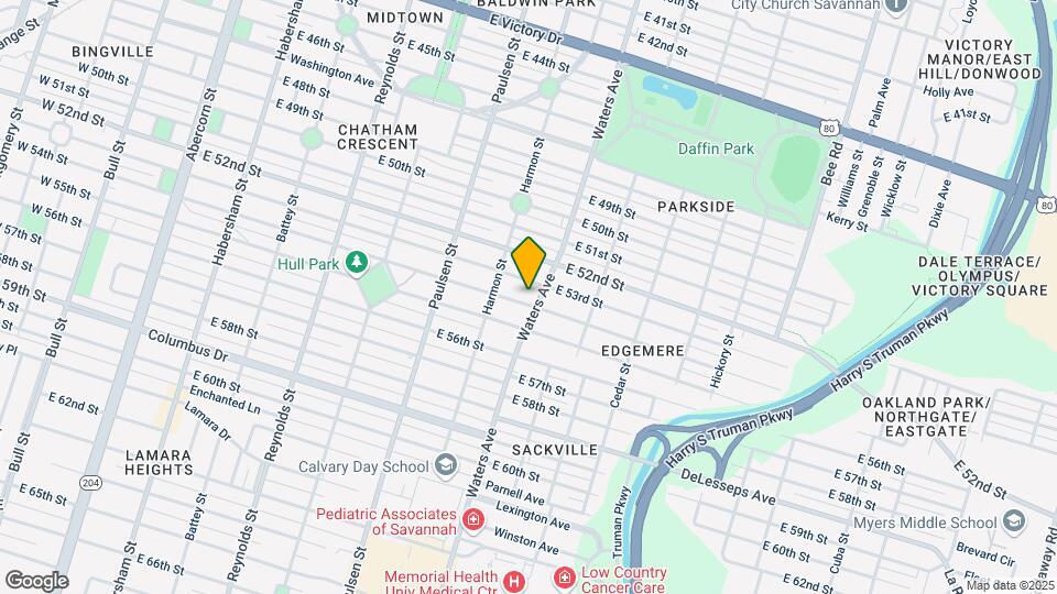 716 E 54th St Map and Location Details