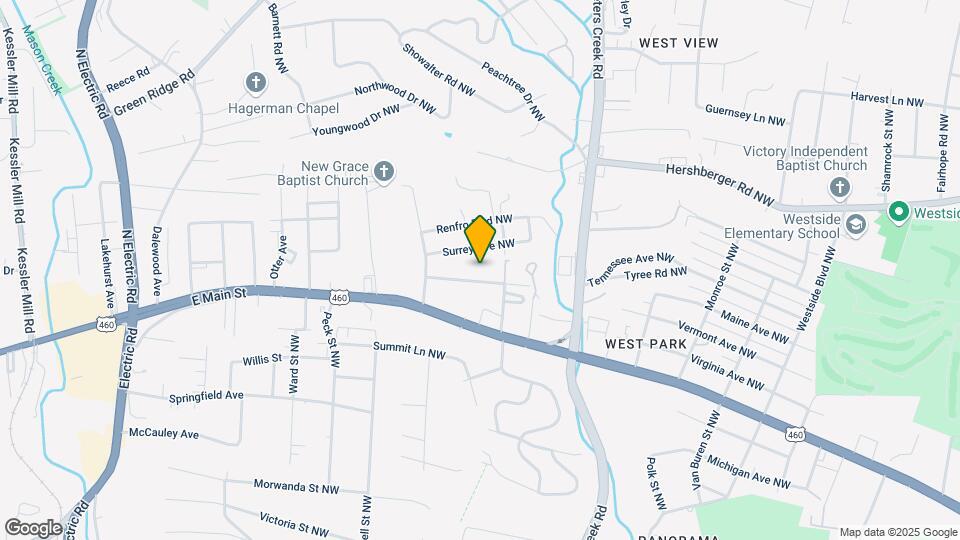 4603 Edgelawn Ave NW Map and Location Details