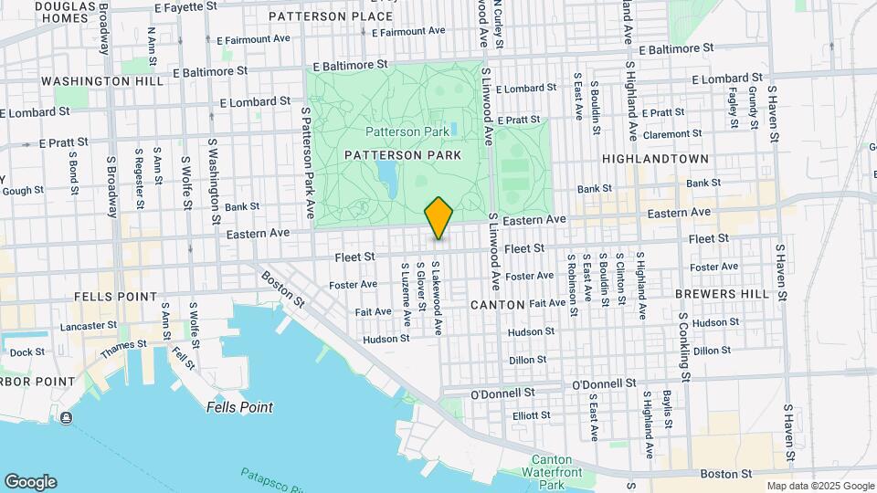 527 S Lakewood Ave Map and Location Details