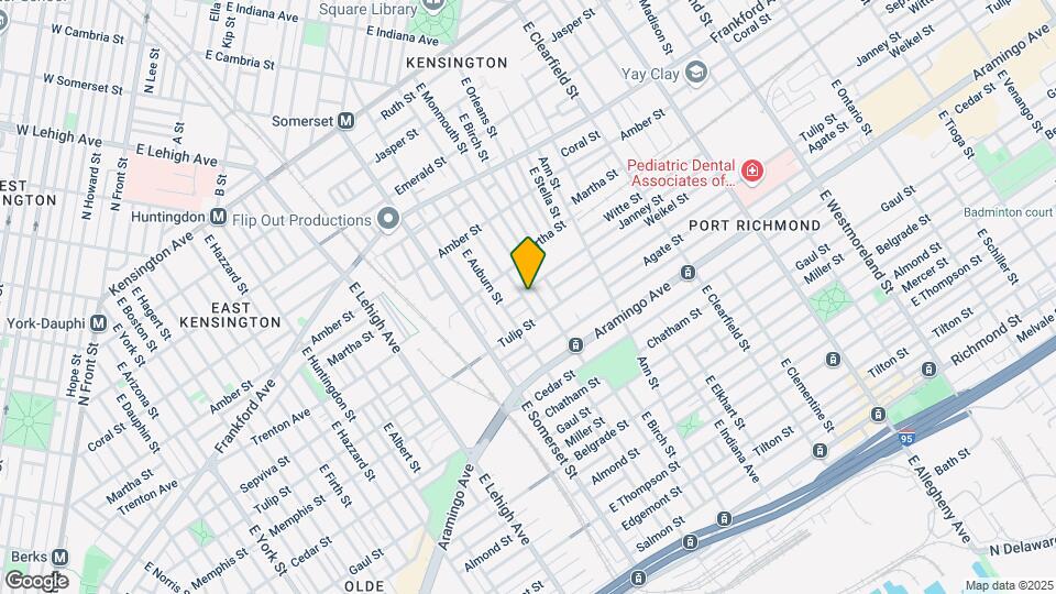 2243 E William St Mapa y Detalles de la Ubicación