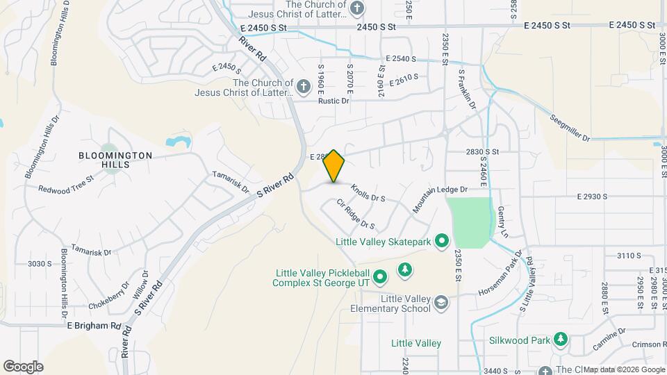 1994 Knolls Dr S Map and Location Details