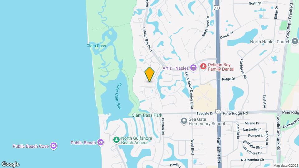 5633 Turtle Bay Dr Map and Location Details