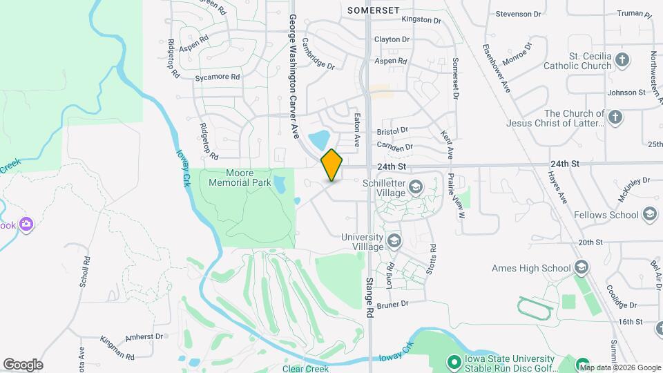 2202 Pinehurst Dr Map and Location Details