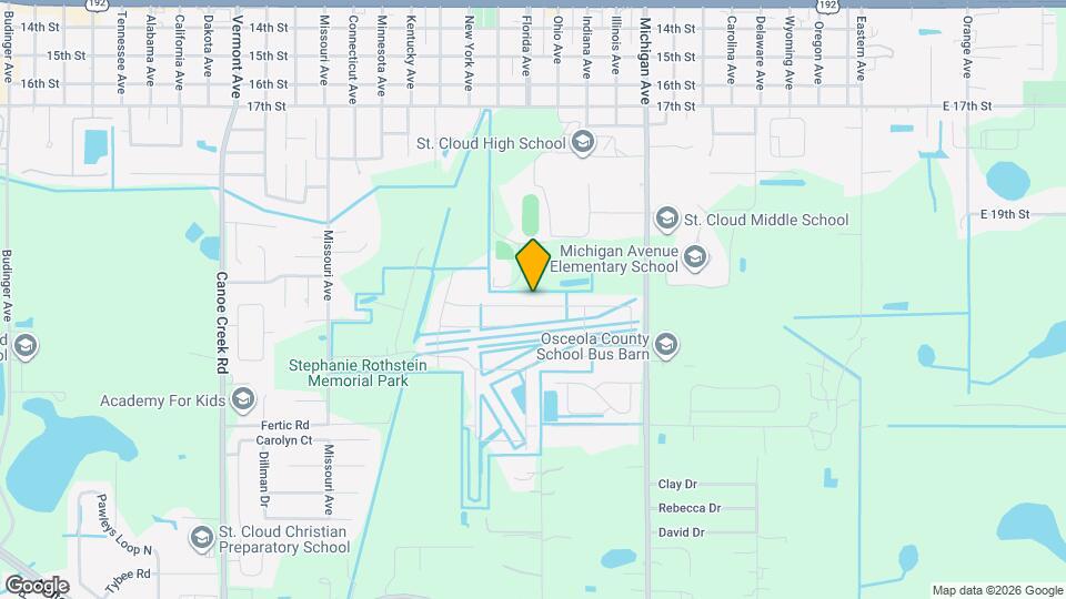 1114 Heavenly Dr Mapa y Detalles de la Ubicación