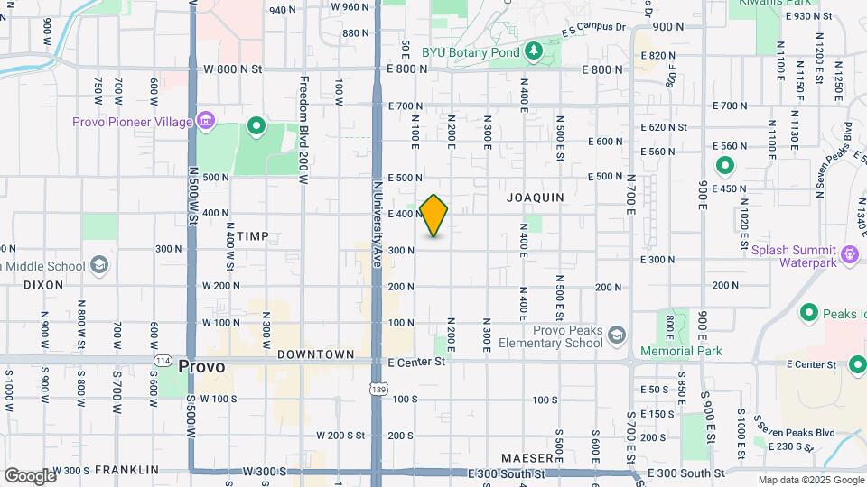 151 E 300 N, Unit 12 Mapa y Detalles de la Ubicación
