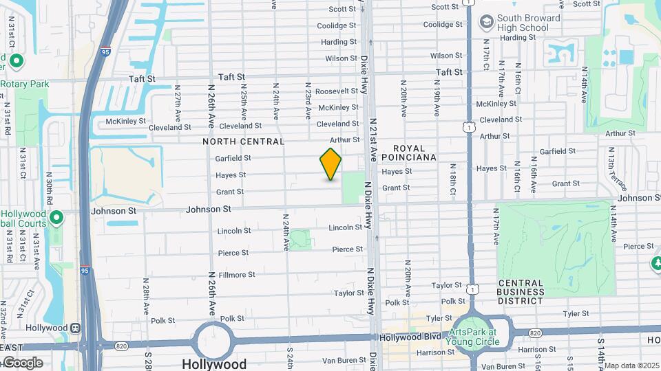 2217 Grant St Map and Location Details