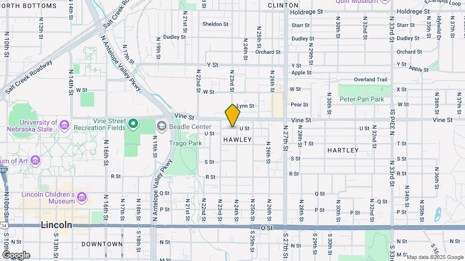 645 N 24th St Mapa y Detalles de la Ubicación