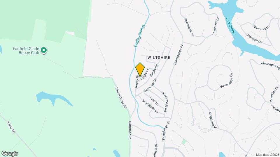 133 Rugby Ct Map and Location Details