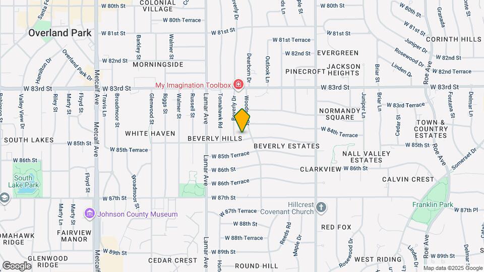 6016 W 85th St Map and Location Details
