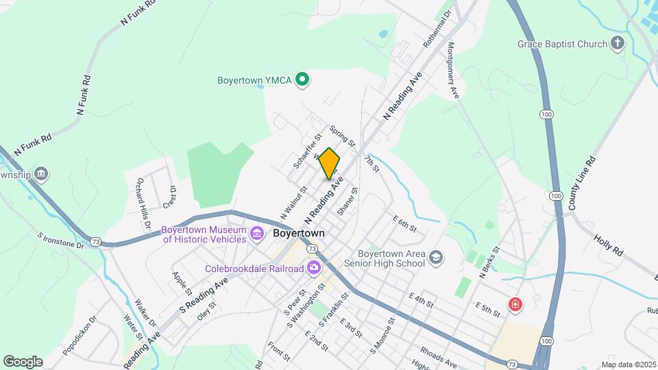 123 N Reading Ave Map and Location Details