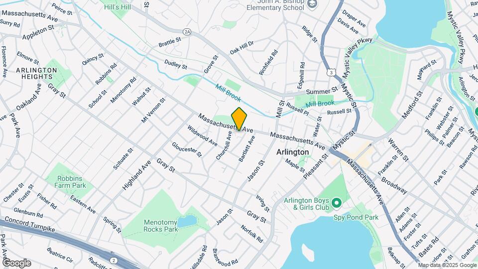 840 Massachusetts Ave Map and Location Details