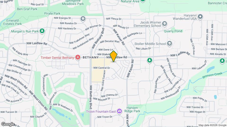 4873 NW Promenade Terrace Map and Location Details