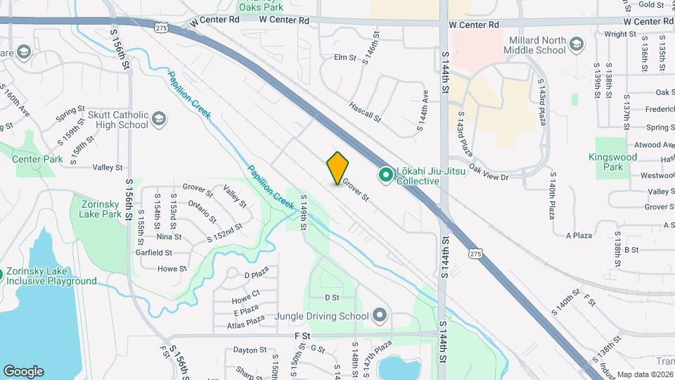 14621 Grover St Map and Location Details