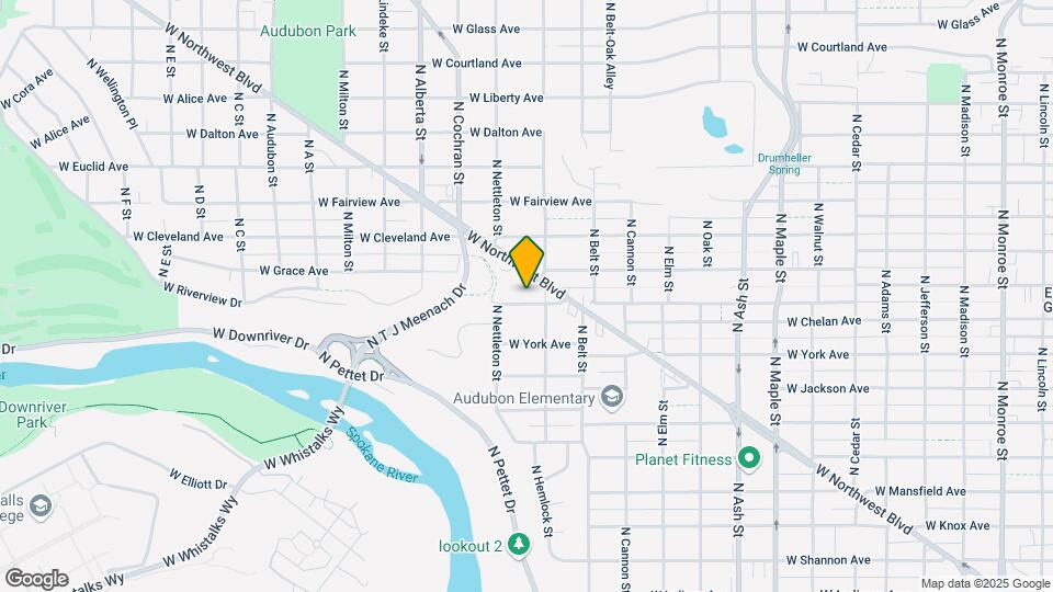 2214 W Buckeye Ave Map and Location Details