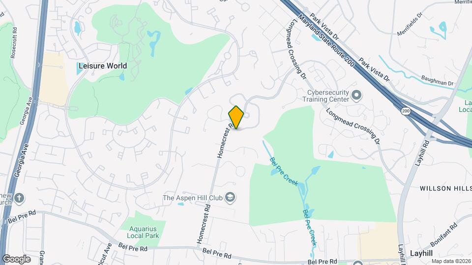 2850 Aquarius Ave Map and Location Details