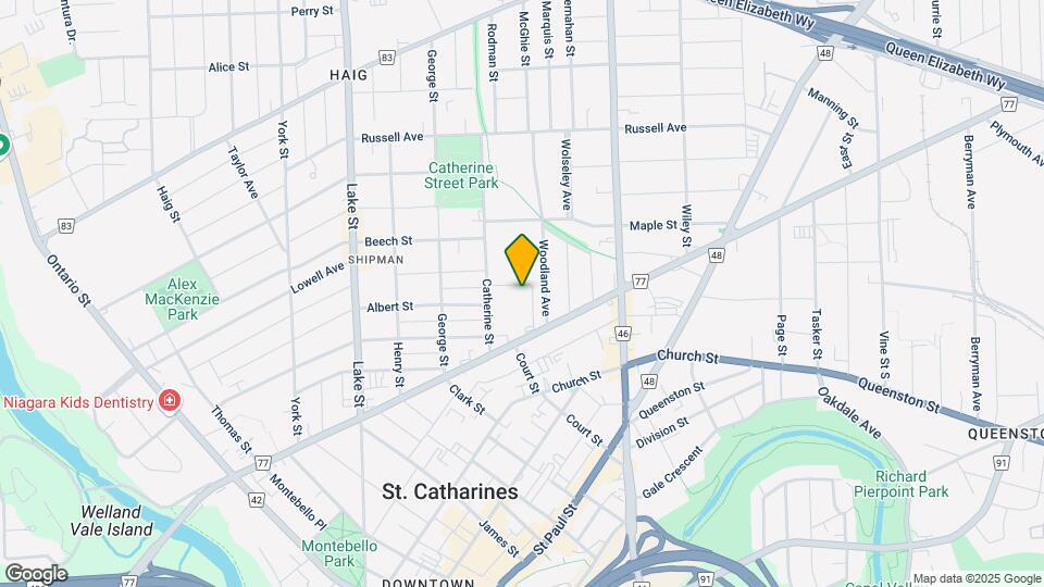 20 Hetherington St Map and Location Details