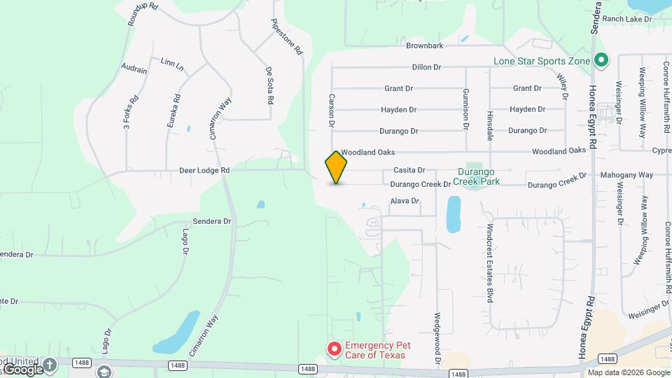 7471 Durango Creek Dr Map and Location Details