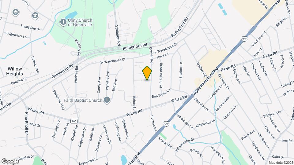 213 Donnan Rd Map and Location Details