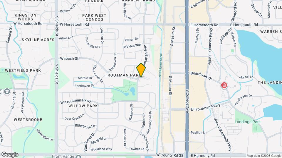 3950 Manhattan Ave Map and Location Details