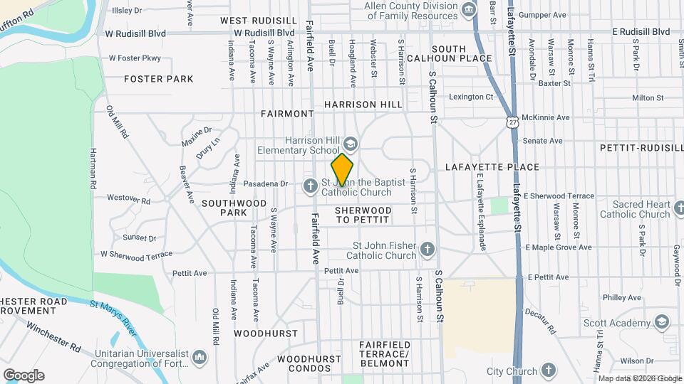 4509 Buell Dr Map and Location Details