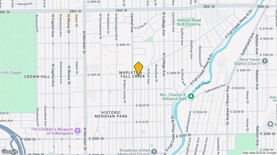 3358 Ruckle St Map and Location Details