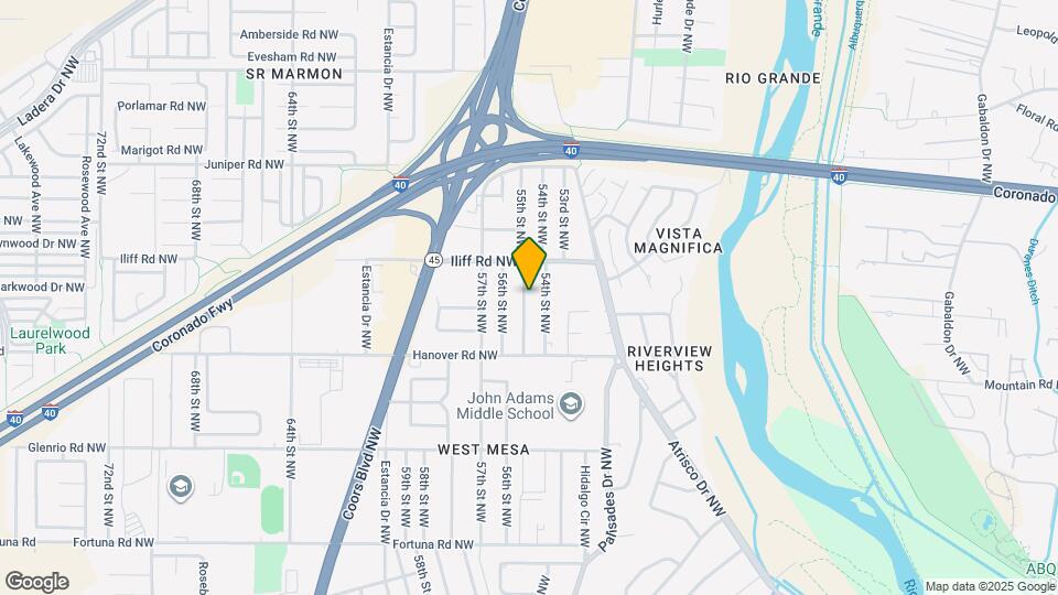 1508 55th St NW Map and Location Details