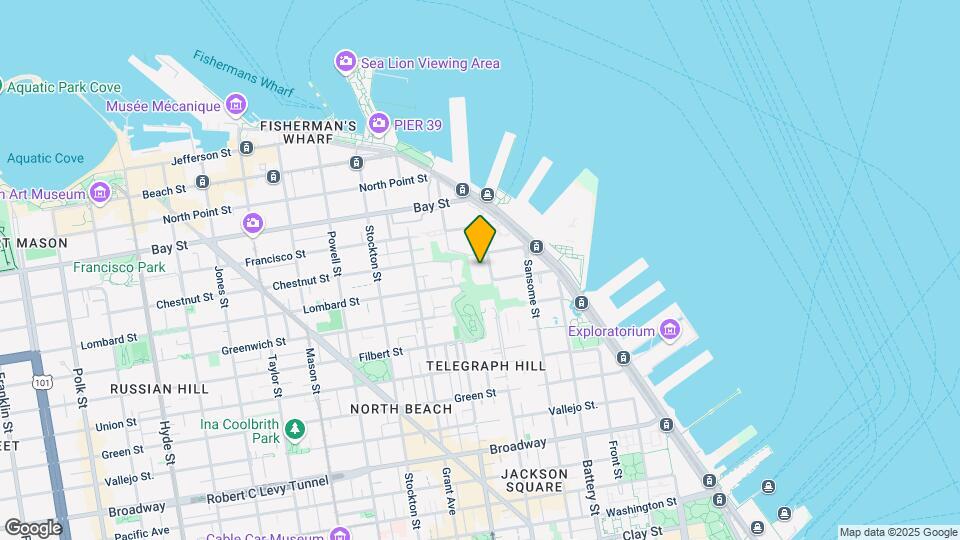 240 Lombard St Mapa y Detalles de la Ubicación