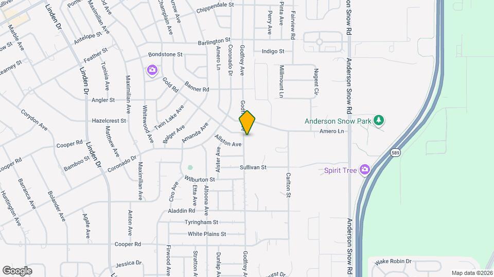 1374 Godfrey Ave Mapa y Detalles de la Ubicación