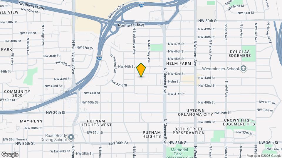 4319 Granger Ave Map and Location Details