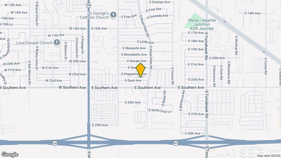 700 E Quail Ave Mapa y Detalles de la Ubicación