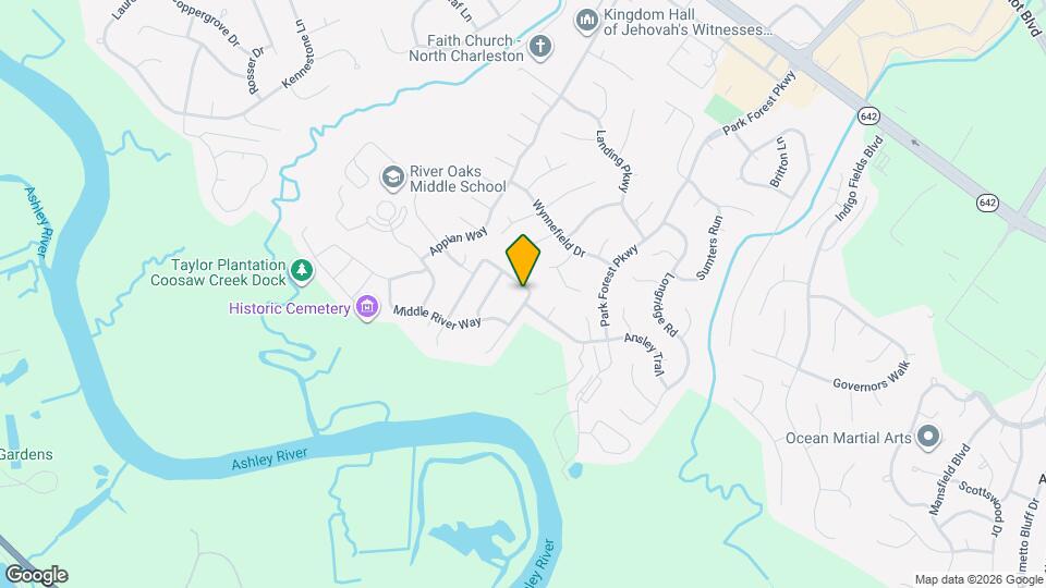 5432 Kings River Dr Map and Location Details