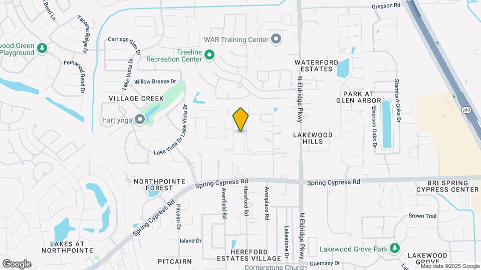 17303 Rock Willow Ln Map and Location Details