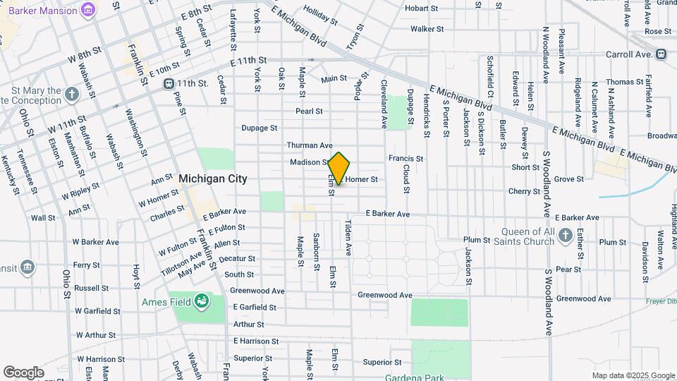 706 Belden St Map and Location Details