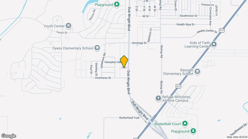 3034 Glennster St Map and Location Details