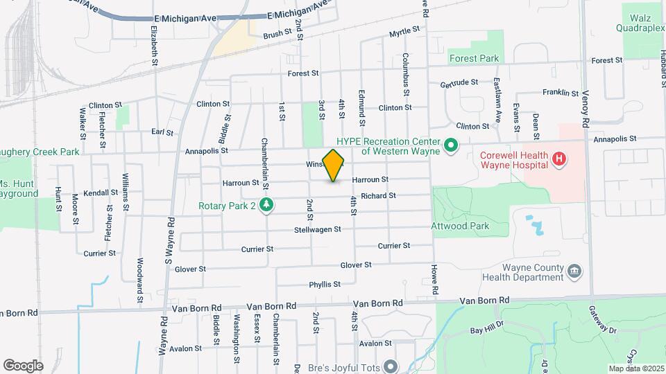 34521 Harroun St Map and Location Details