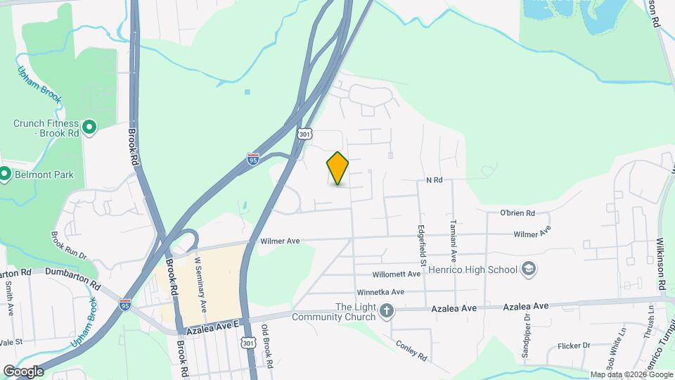 812 Brook Hill Rd Map and Location Details