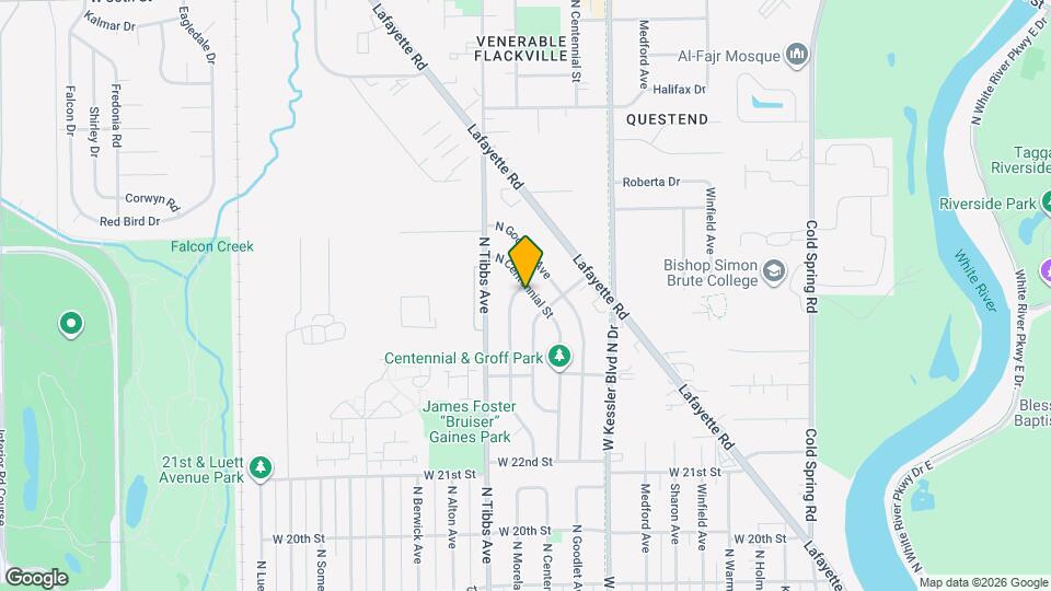 2418 N Centennial St Map and Location Details